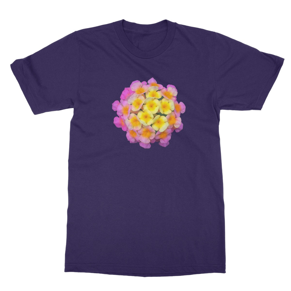 Orange and Pink Flower T-Shirt