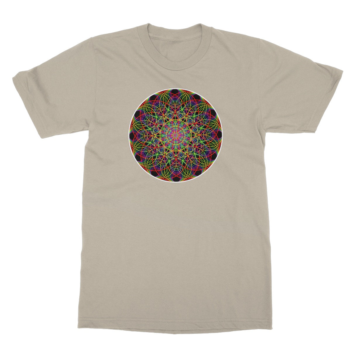 Twelve Sound Waves in a Circle Softstyle T-Shirt