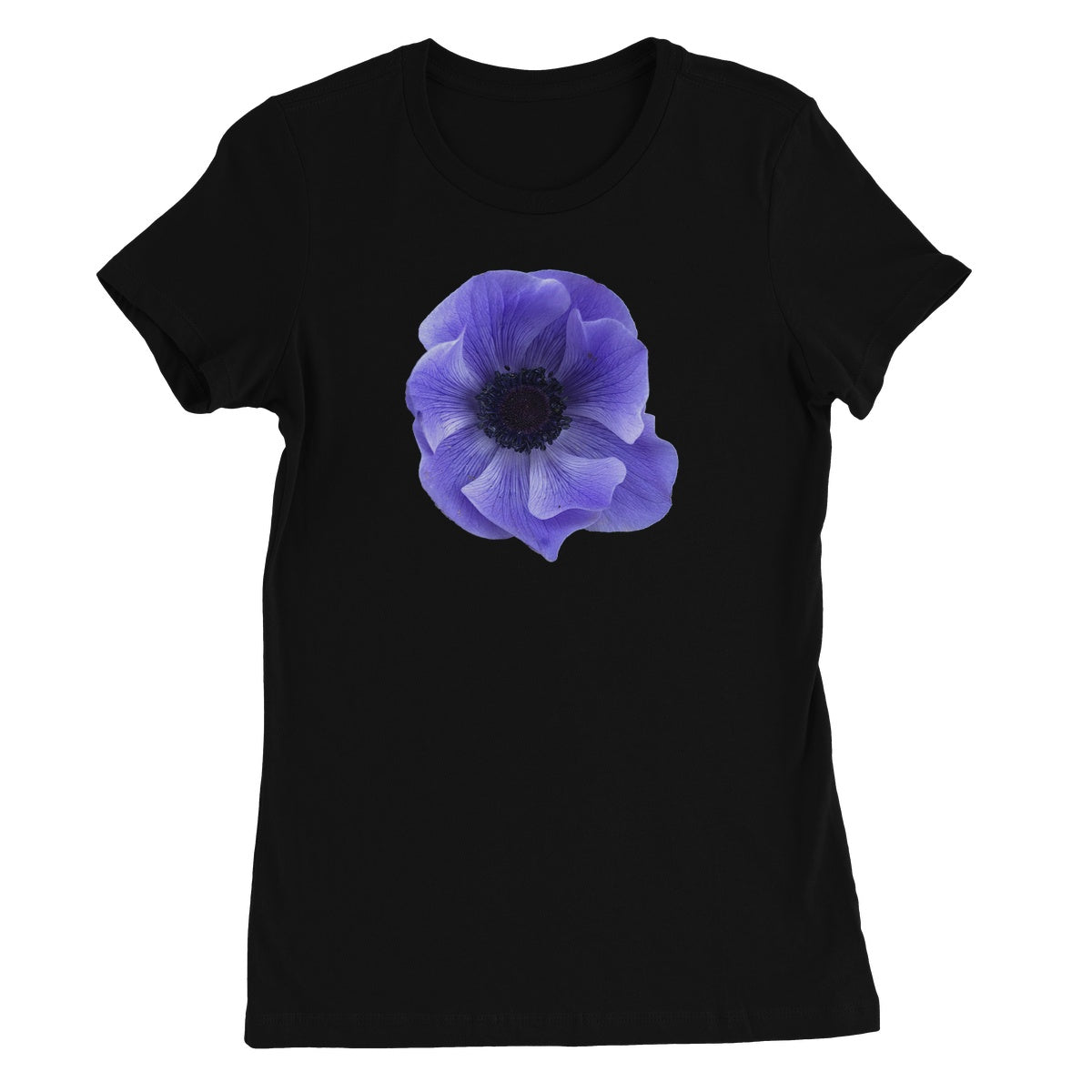 Mistral Blue Anemone Flower Women's Favourite T-Shirt