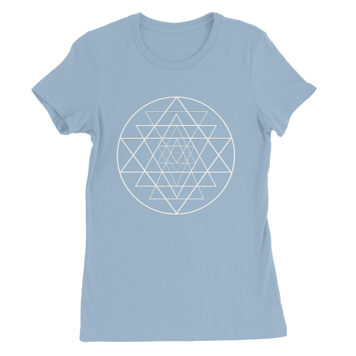 Shri Yantra Creation Women's Favourite T-Shirt - Nature of Flowers