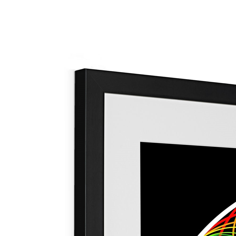 Twelve Sound Waves in a Circle Print Framed & Mounted Print - Nature of Flowers