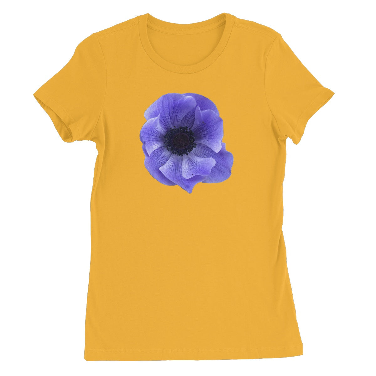 Mistral Blue Anemone Flower Women's Favourite T-Shirt