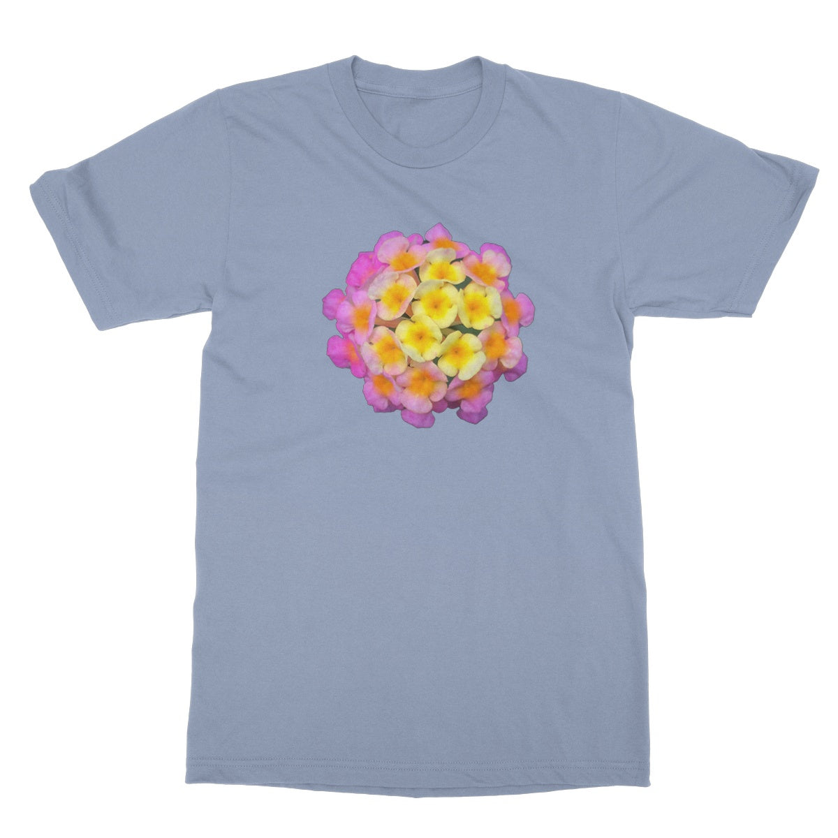 Orange and Pink Flower T-Shirt