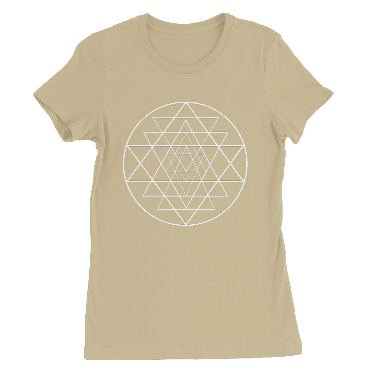Shri Yantra Creation Women's Favourite T-Shirt - Nature of Flowers