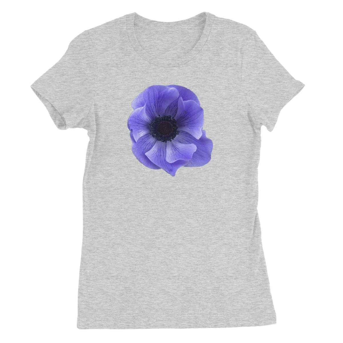 Mistral Blue Anemone Flower Women's Favourite T-Shirt
