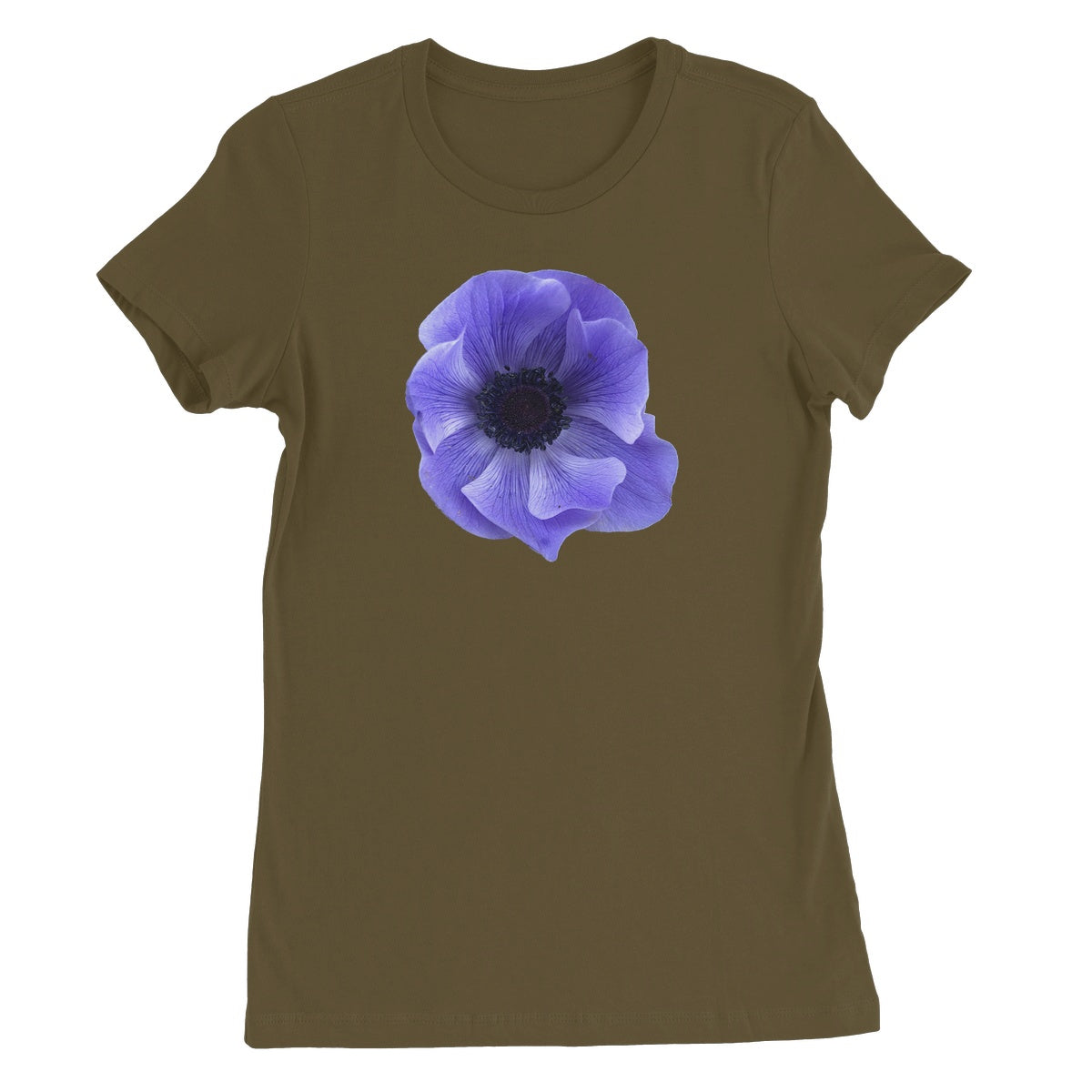 Mistral Blue Anemone Flower Women's Favourite T-Shirt