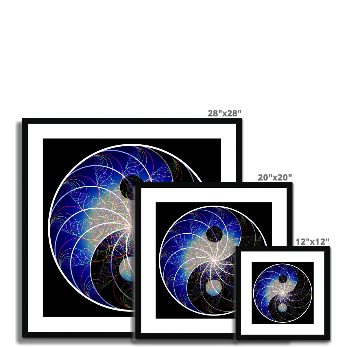 In Darkness there is Light Print Framed & Mounted Print