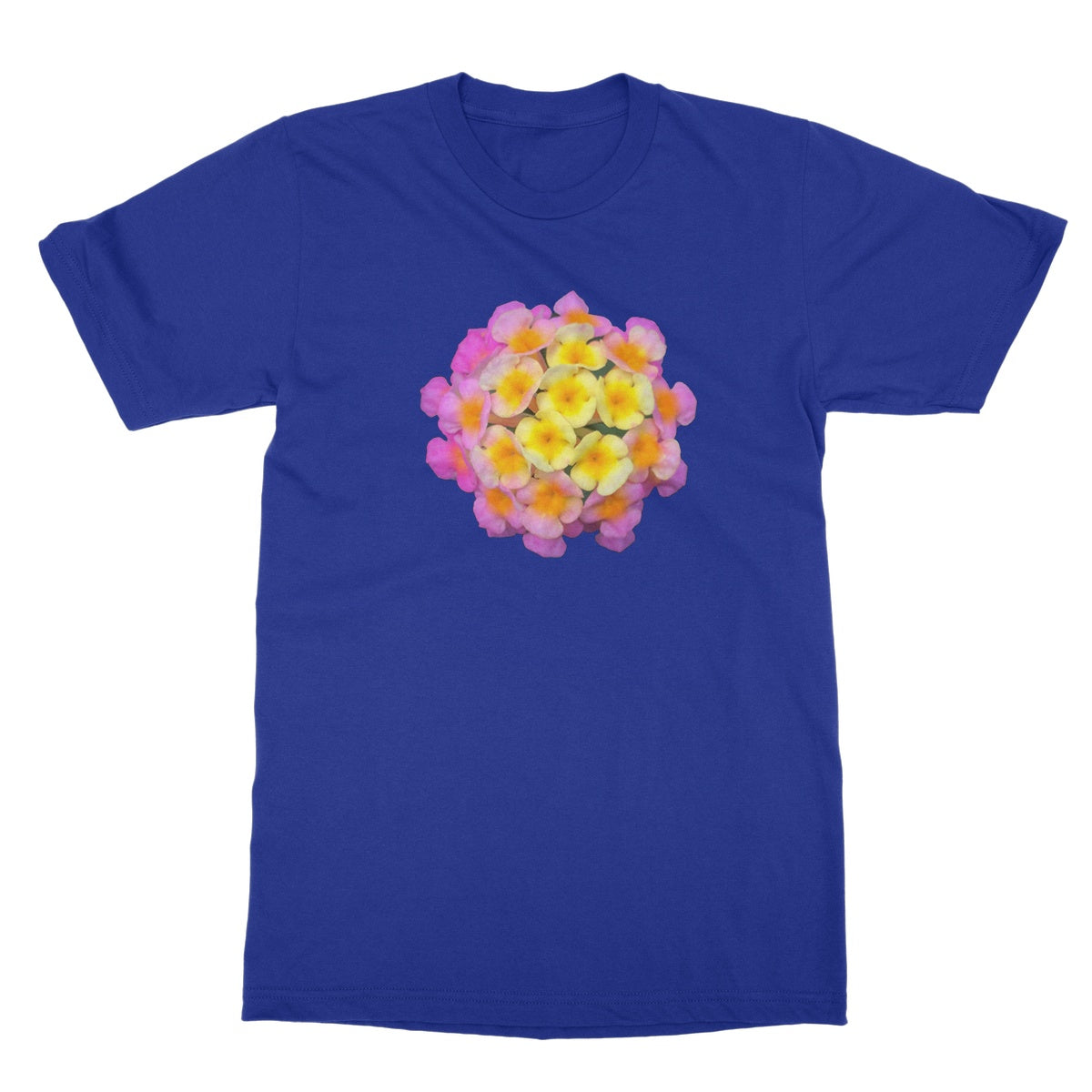 Orange and Pink Flower T-Shirt