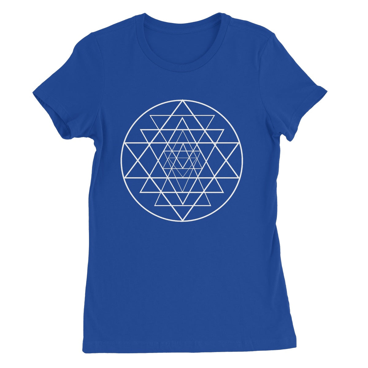 Shri Yantra Creation Women's Favourite T-Shirt - Nature of Flowers