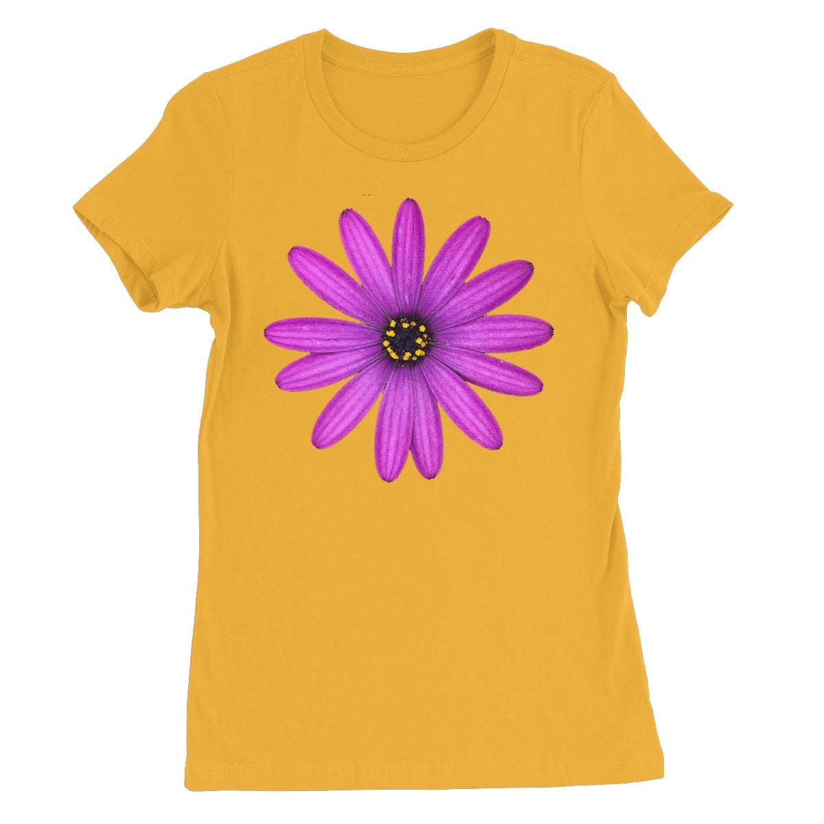 Purple Petals Women's Favourite T-Shirt - Nature of Flowers