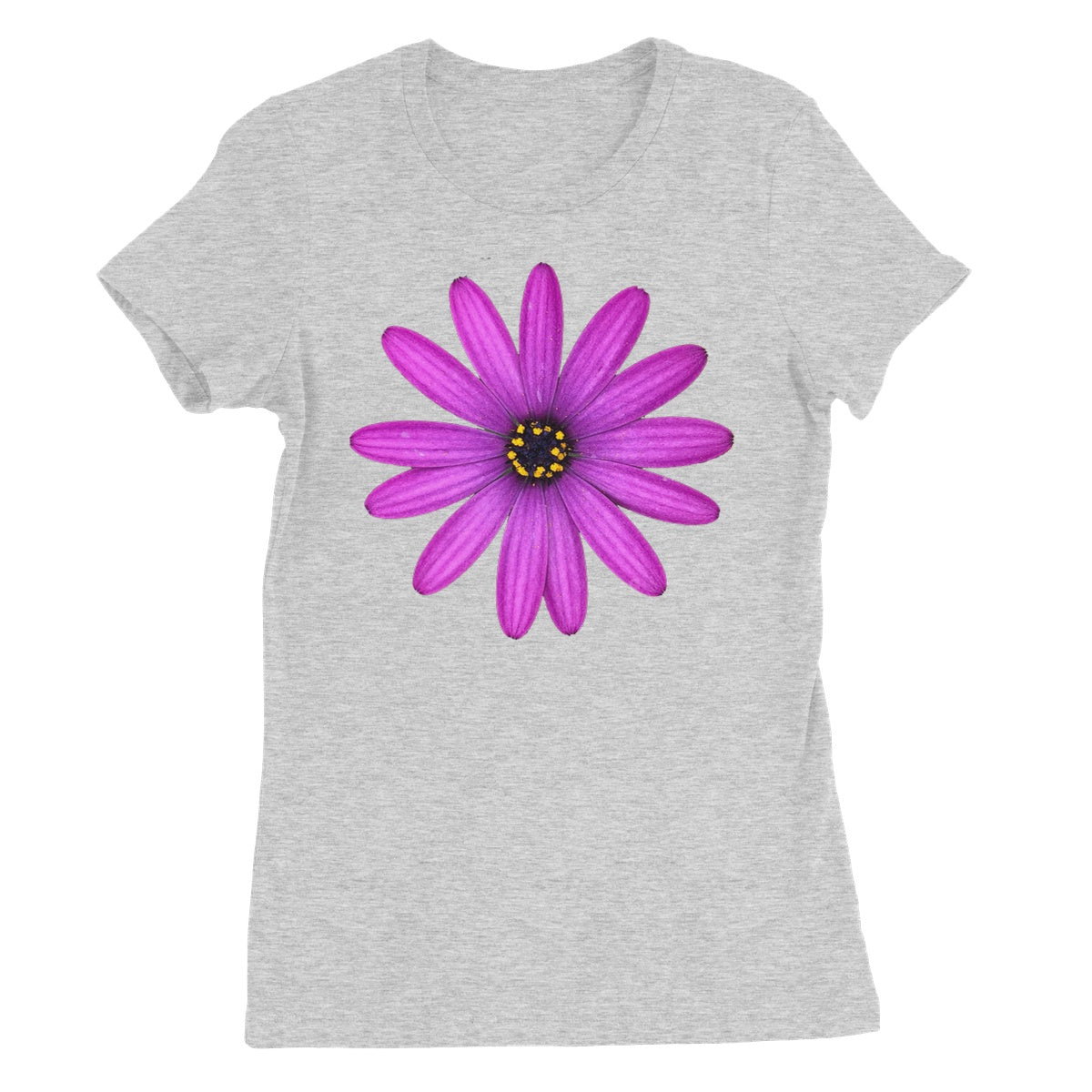 Purple Petals Women's Favourite T-Shirt - Nature of Flowers