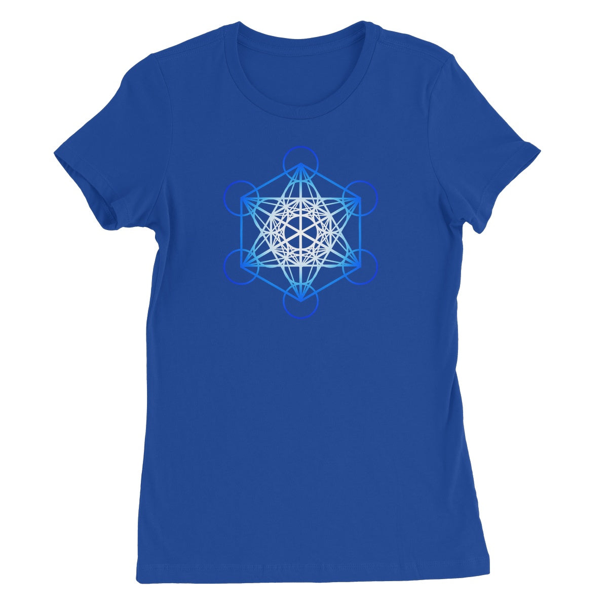 Metatron's Cube Women's Favourite T-Shirt - Nature of Flowers