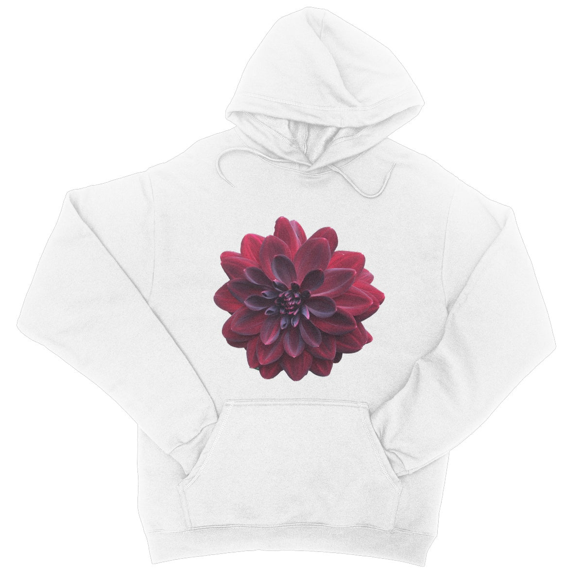 Dahlia College Hoodie - Nature of Flowers