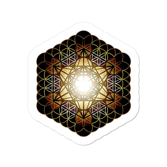 Fruit of Life Glow Sticker