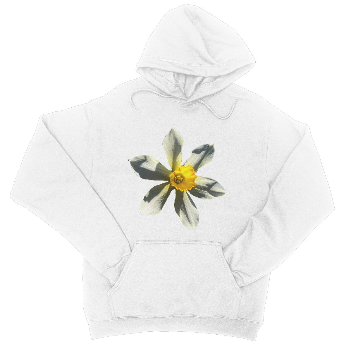 Daffodil College Hoodie - Nature of Flowers