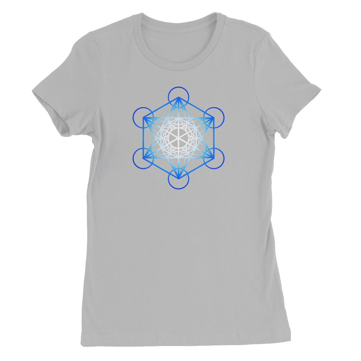 Metatron's Cube Women's Favourite T-Shirt - Nature of Flowers