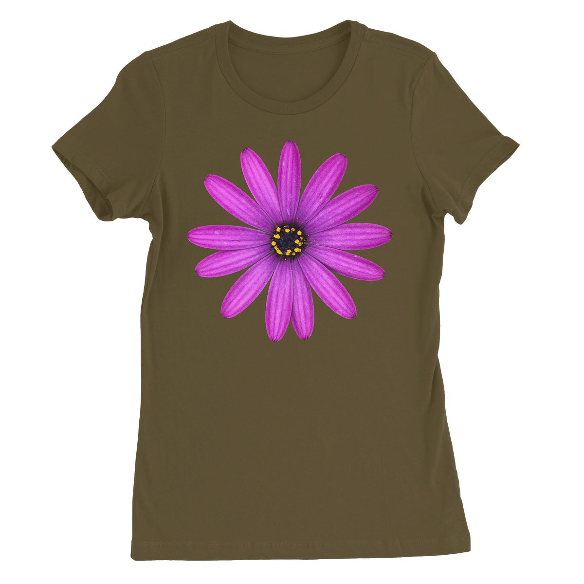 Purple Petals Women's Favourite T-Shirt - Nature of Flowers