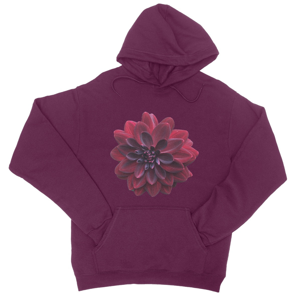 Dahlia College Hoodie - Nature of Flowers