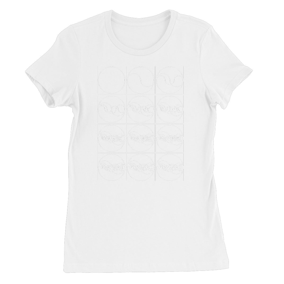 12 Waves Women's Favourite T-Shirt - Nature of Flowers