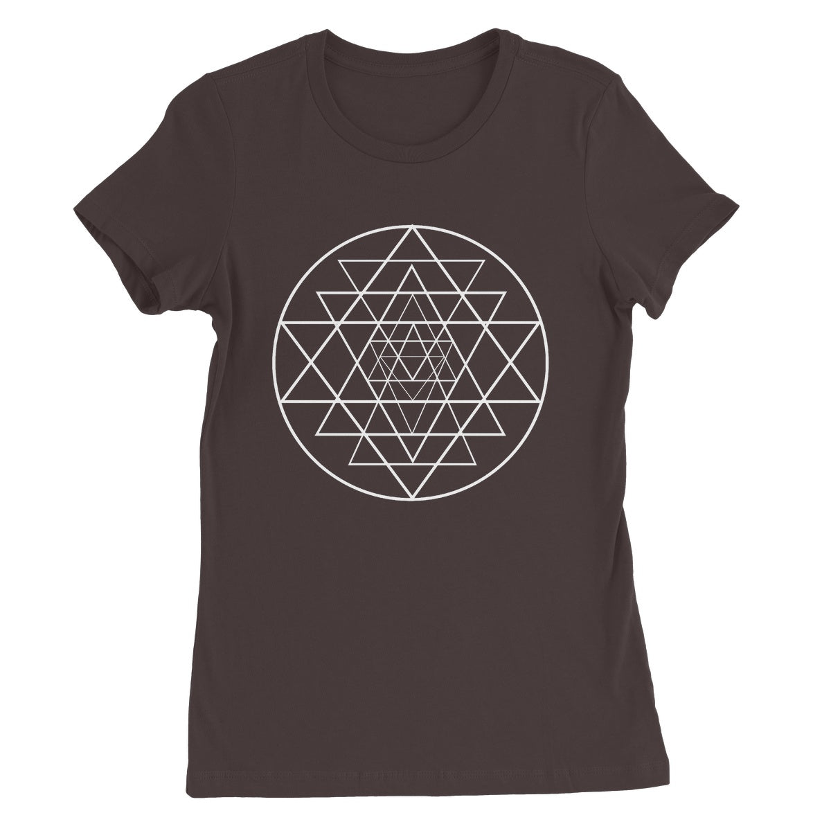 Shri Yantra Creation Women's Favourite T-Shirt - Nature of Flowers