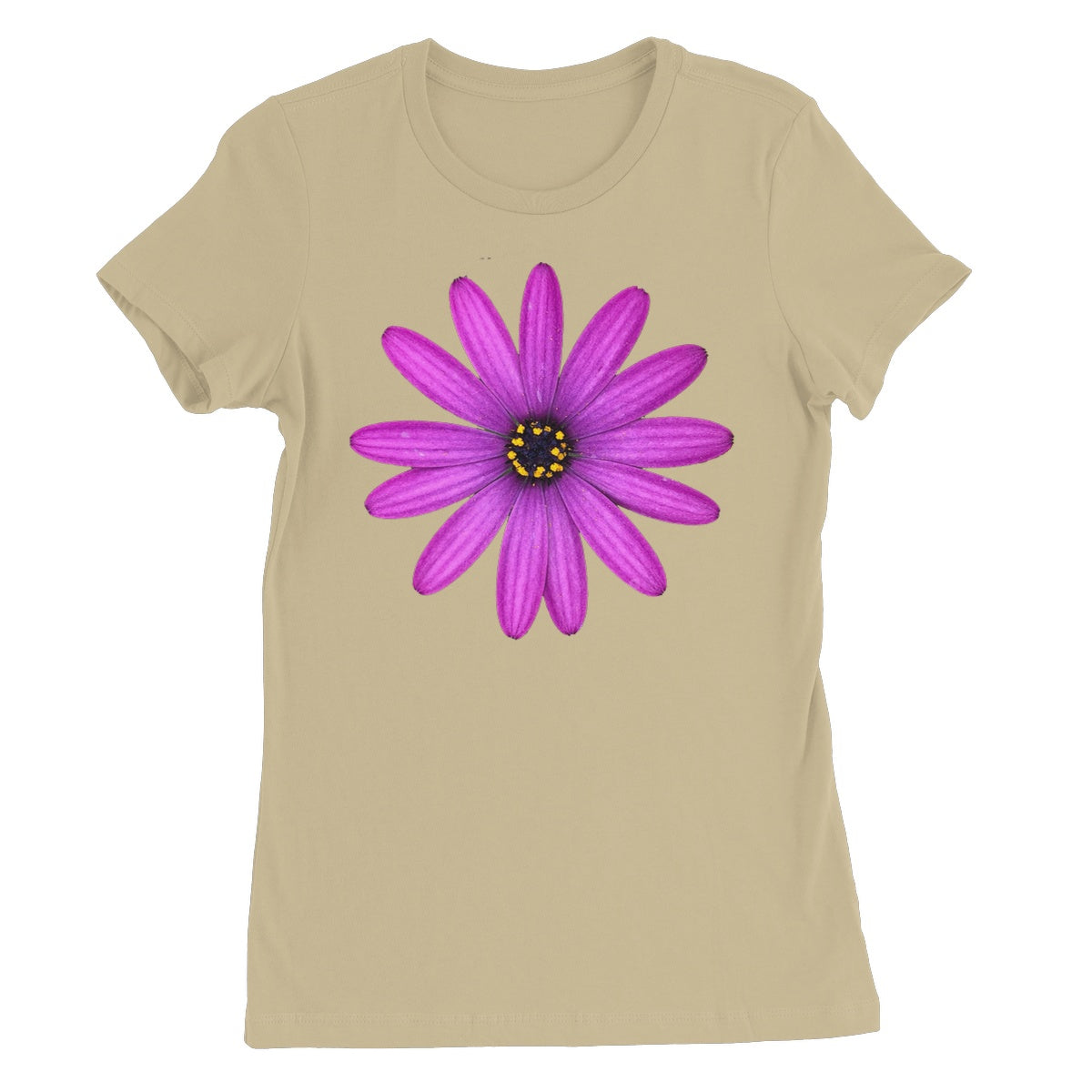 Purple Petals Women's Favourite T-Shirt - Nature of Flowers