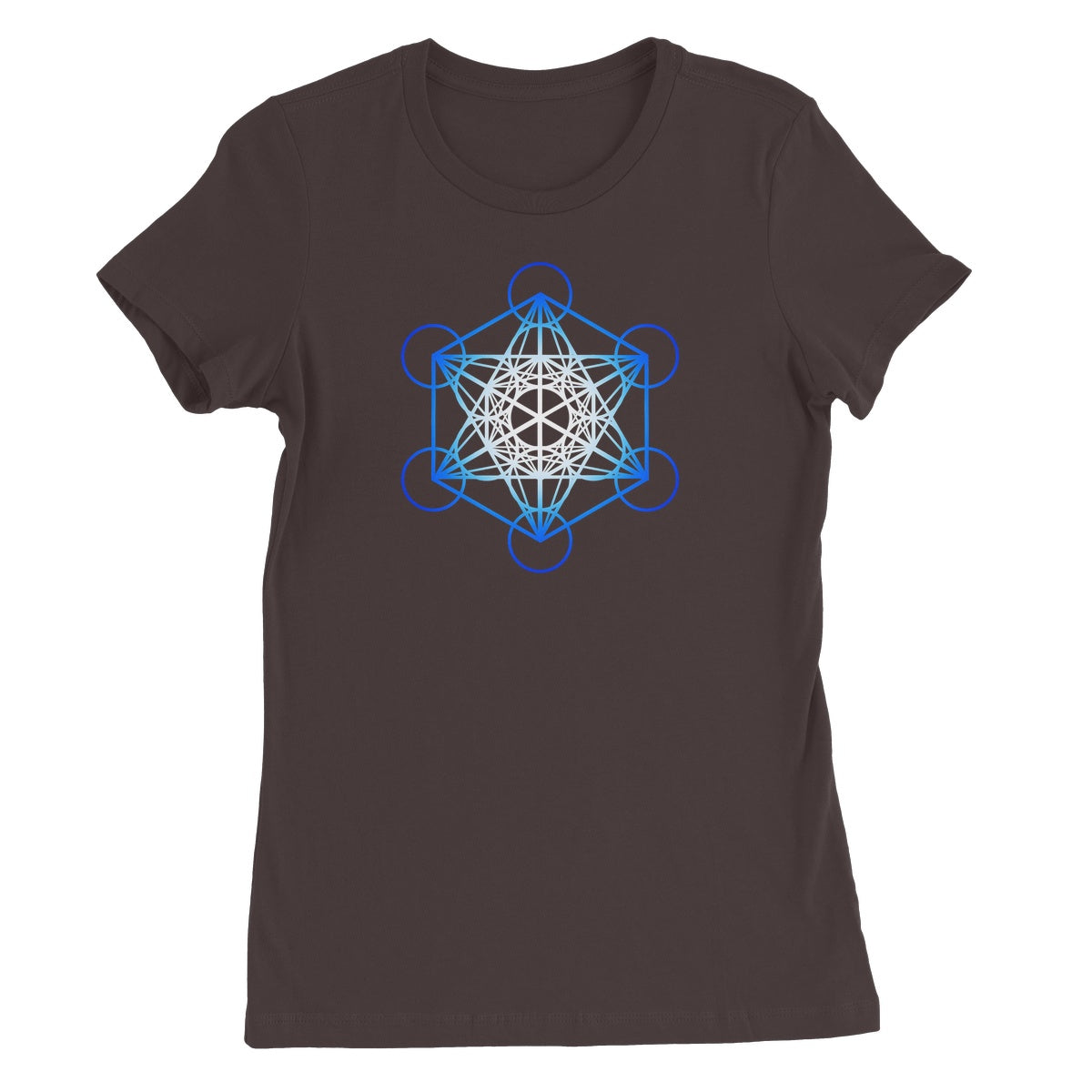 Metatron's Cube Women's Favourite T-Shirt - Nature of Flowers