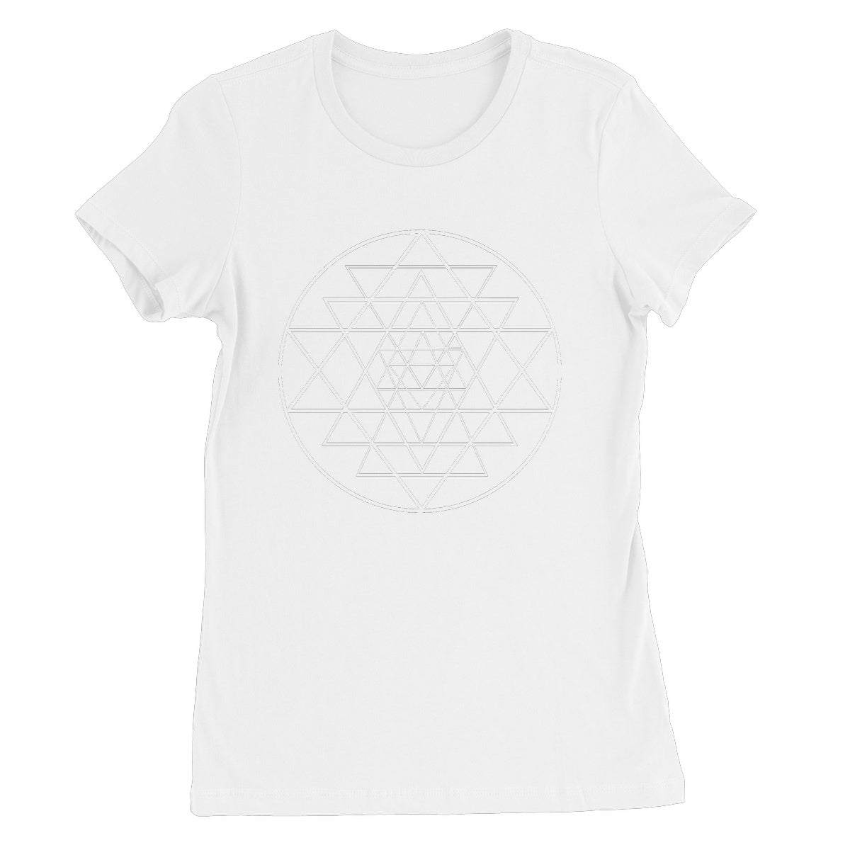 Shri Yantra Creation Women's Favourite T-Shirt - Nature of Flowers