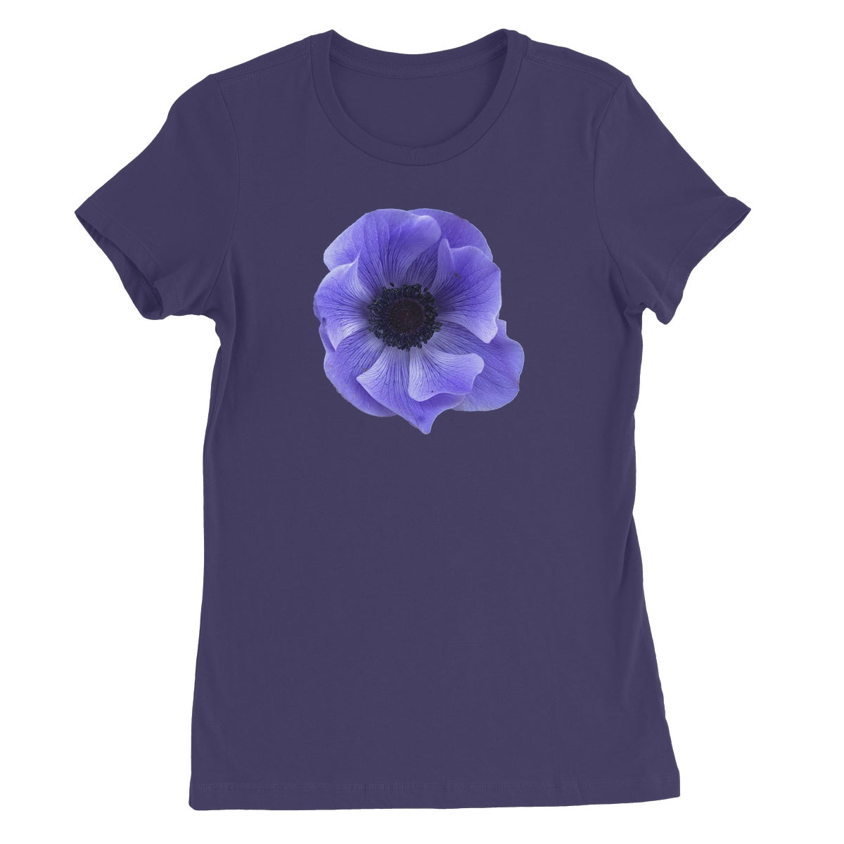 Mistral Blue Anemone Flower Women's Favourite T-Shirt