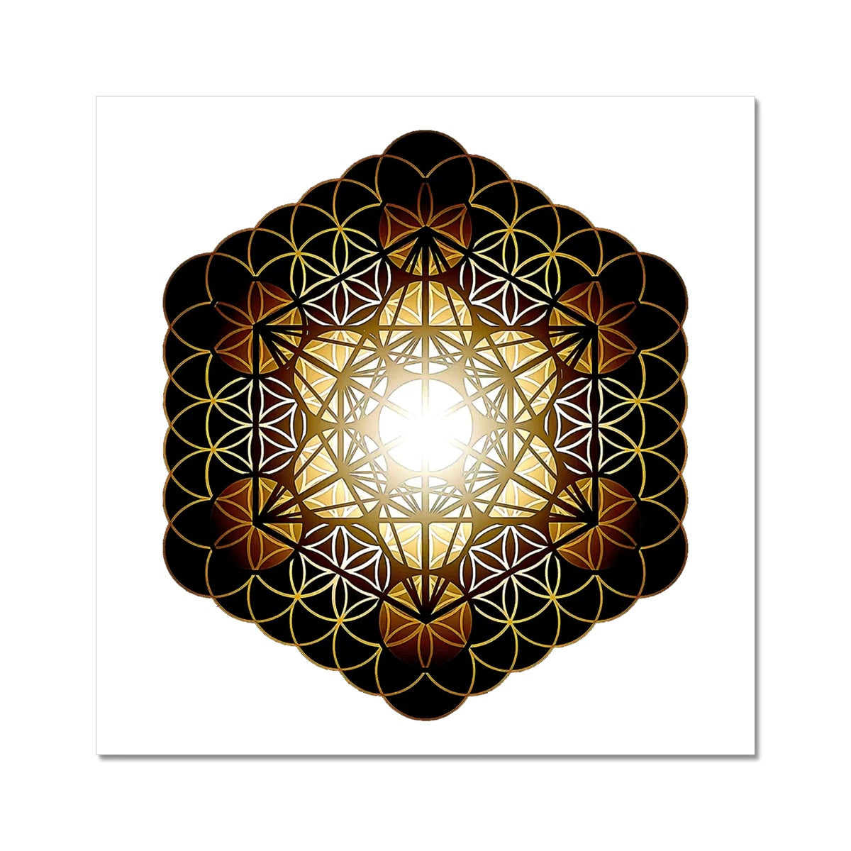 Fruit of Life Glow C-Type Print