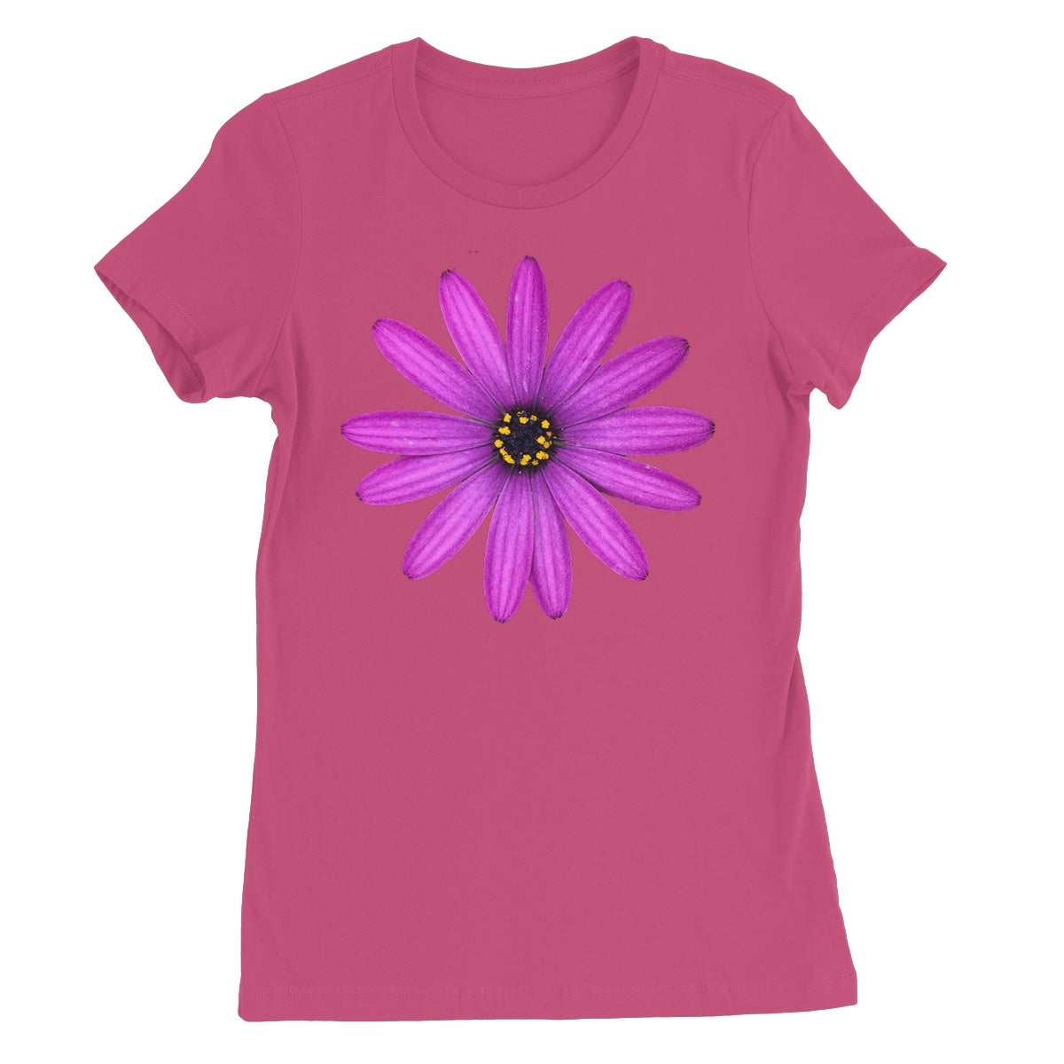 Purple Petals Women's Favourite T-Shirt - Nature of Flowers