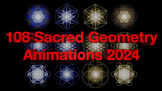 108 Sacred Geometry Animations 2024
