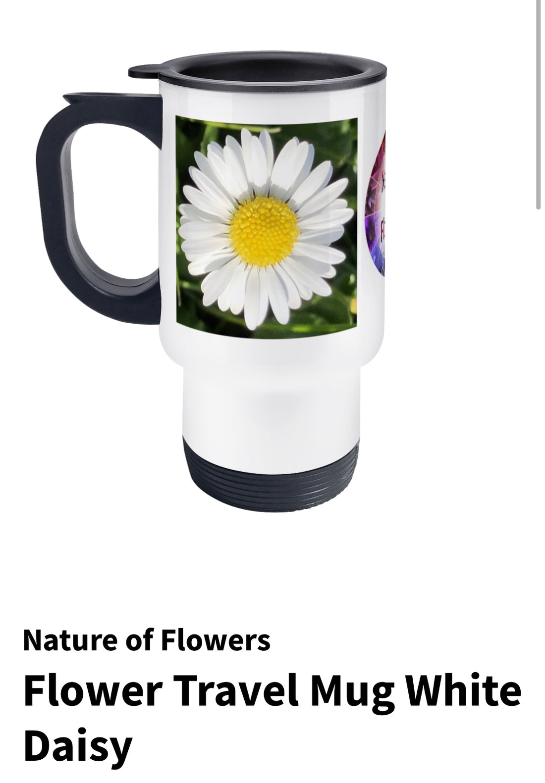 Flower Travel Mugs