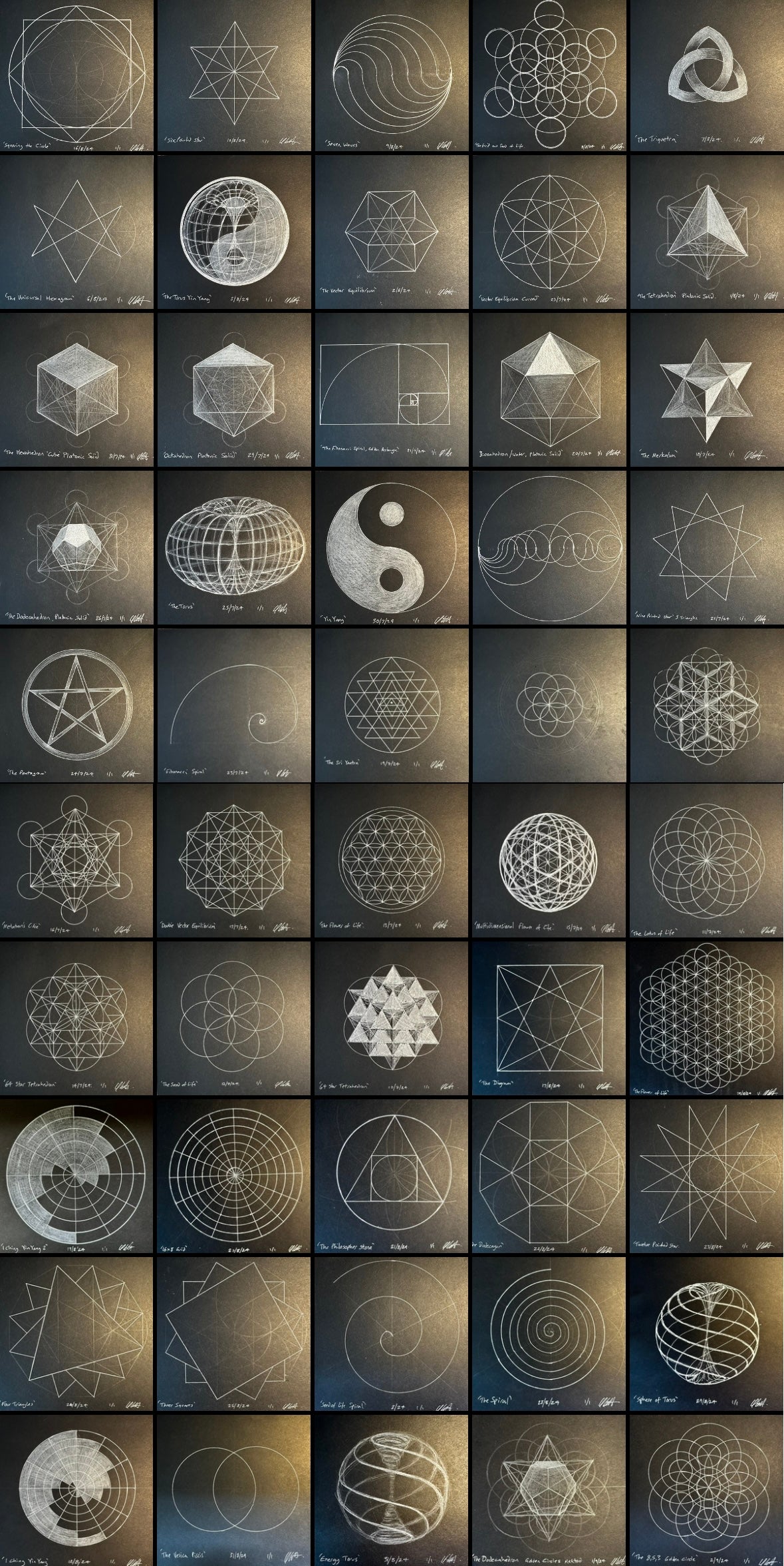 Scared Patterns Master the Art of Sacred Geometry: Over 50 Unique Patterns to Explore!