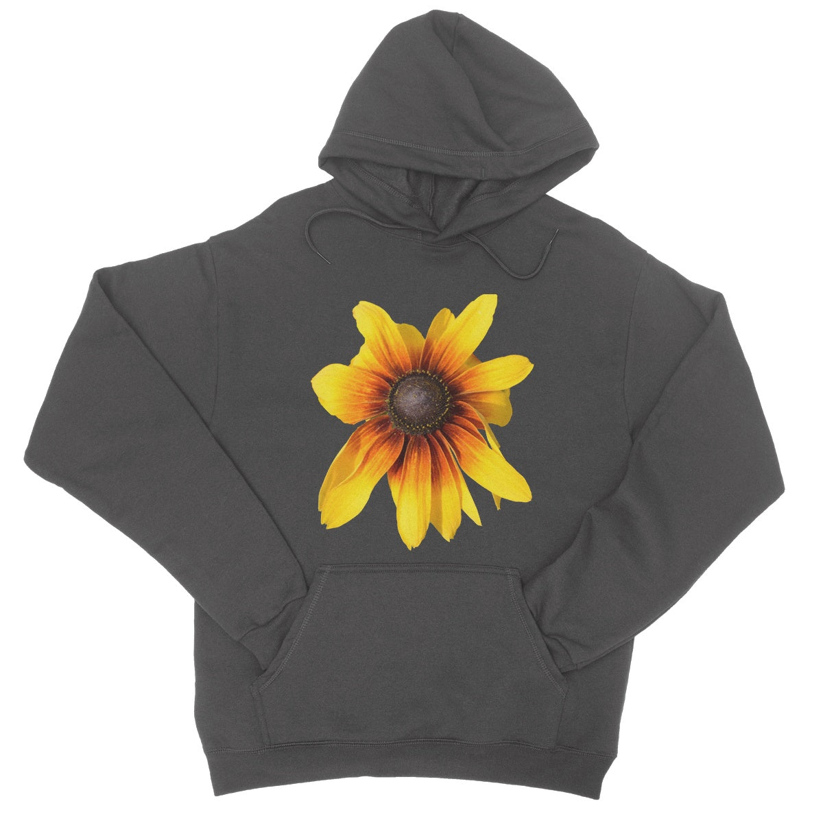 Yellow Flower 'Rudbeckia Golden jubilee' College Hoodie