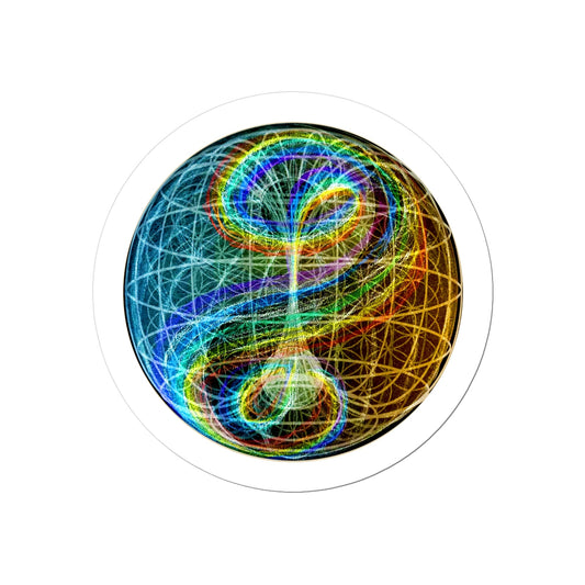 Torus Rainbow Flow Sticker