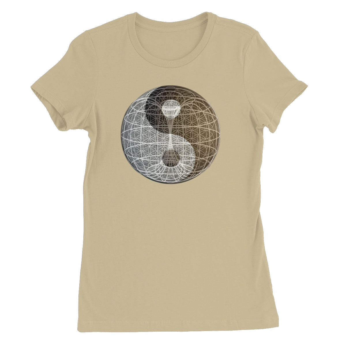 Yin Yang, Torus, Flower of Life, Unity Women's Favourite T-Shirt