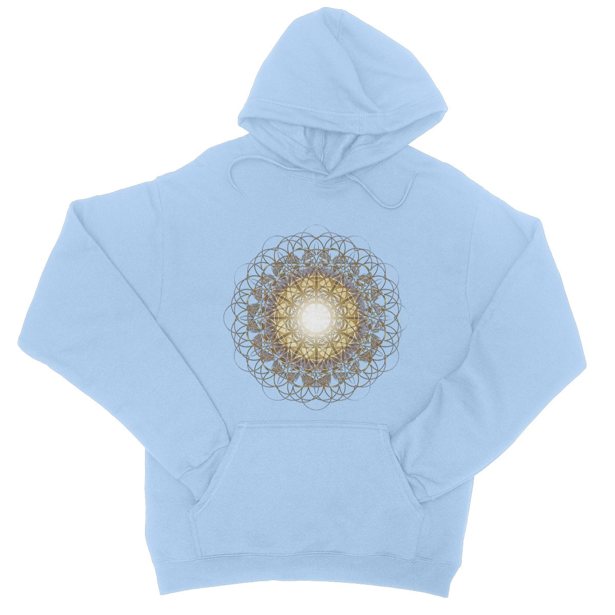 Double Fruit of Life Glow College Hoodie