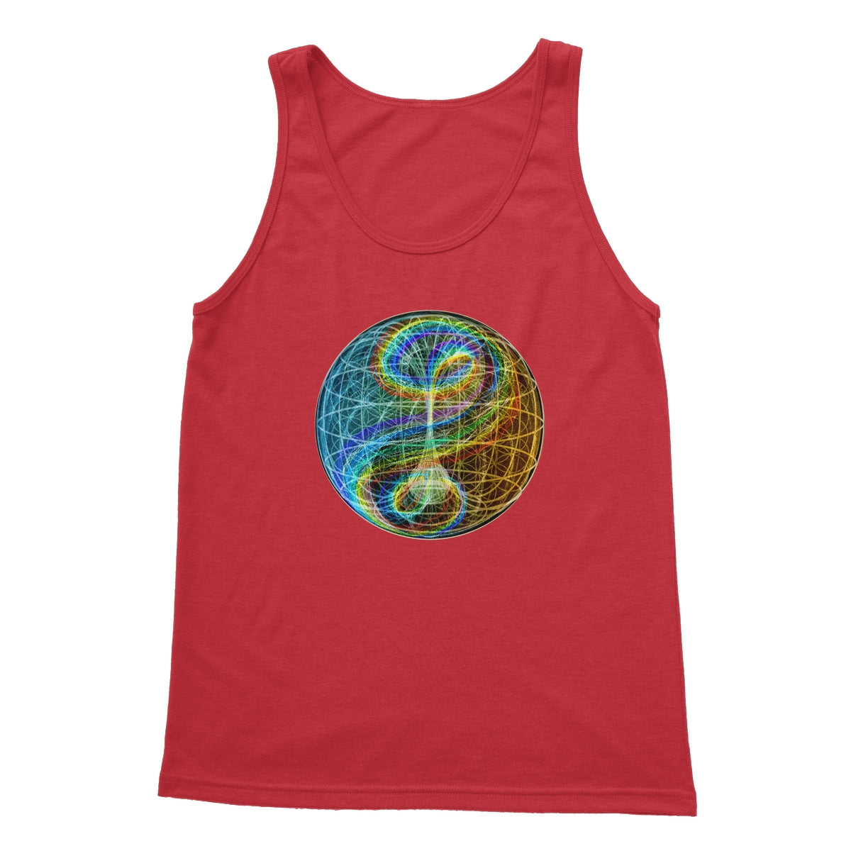 Torus Rainbow Flow Softstyle Tank Top