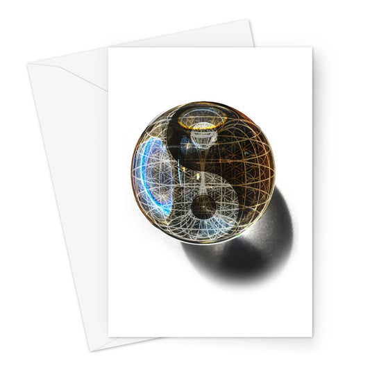 The Sphere of Life  Greeting Card