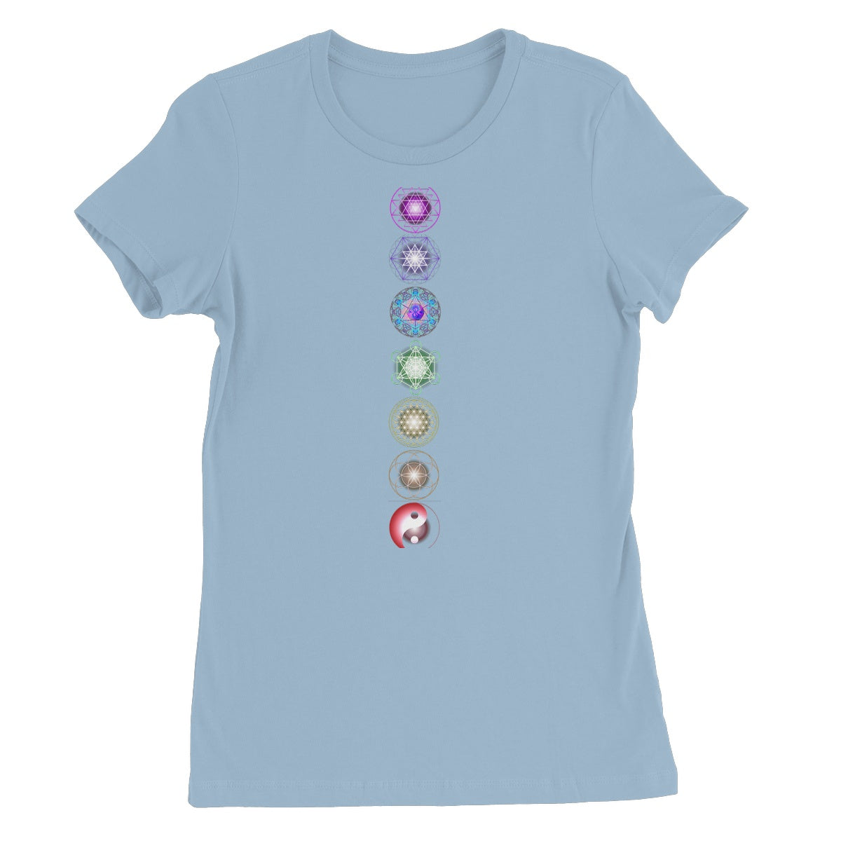 Sacred Geometry symbols Chakra Women's Favourite T-Shirt