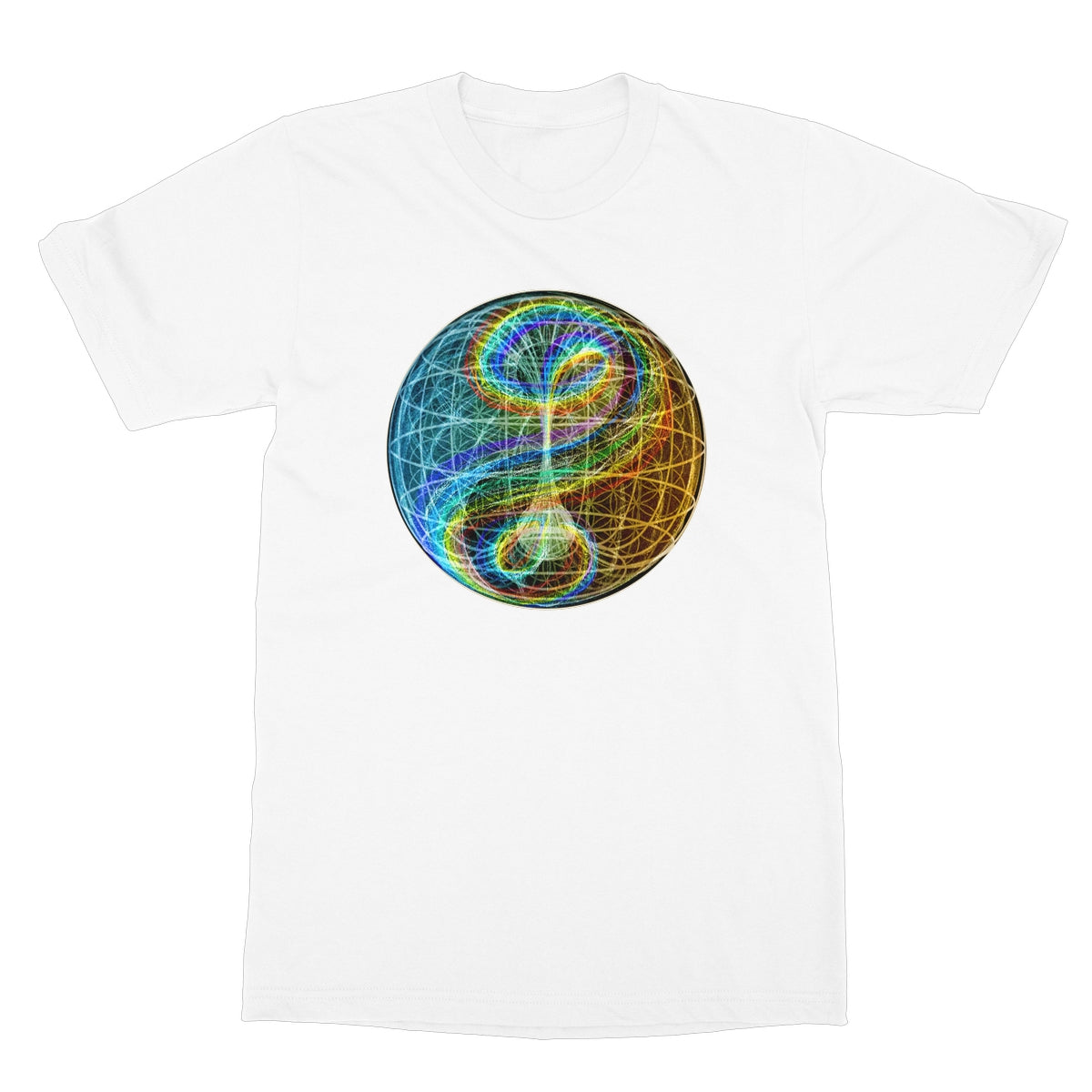 Torus Rainbow Flow Softstyle T-Shirt