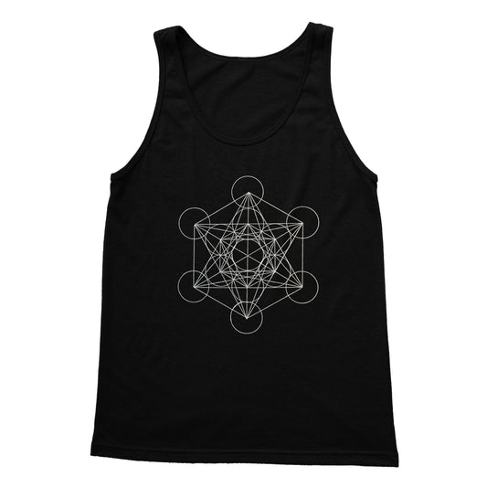 Metatron’s Cube  Softstyle Tank Top