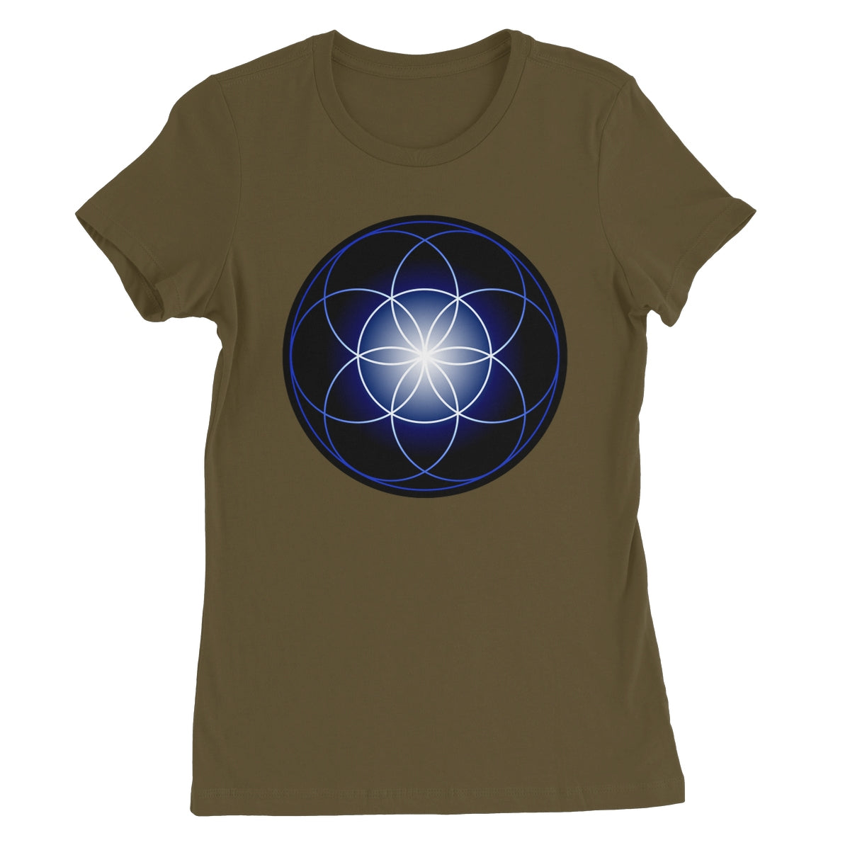 Seed of Life in Blue Women's T-Shirt