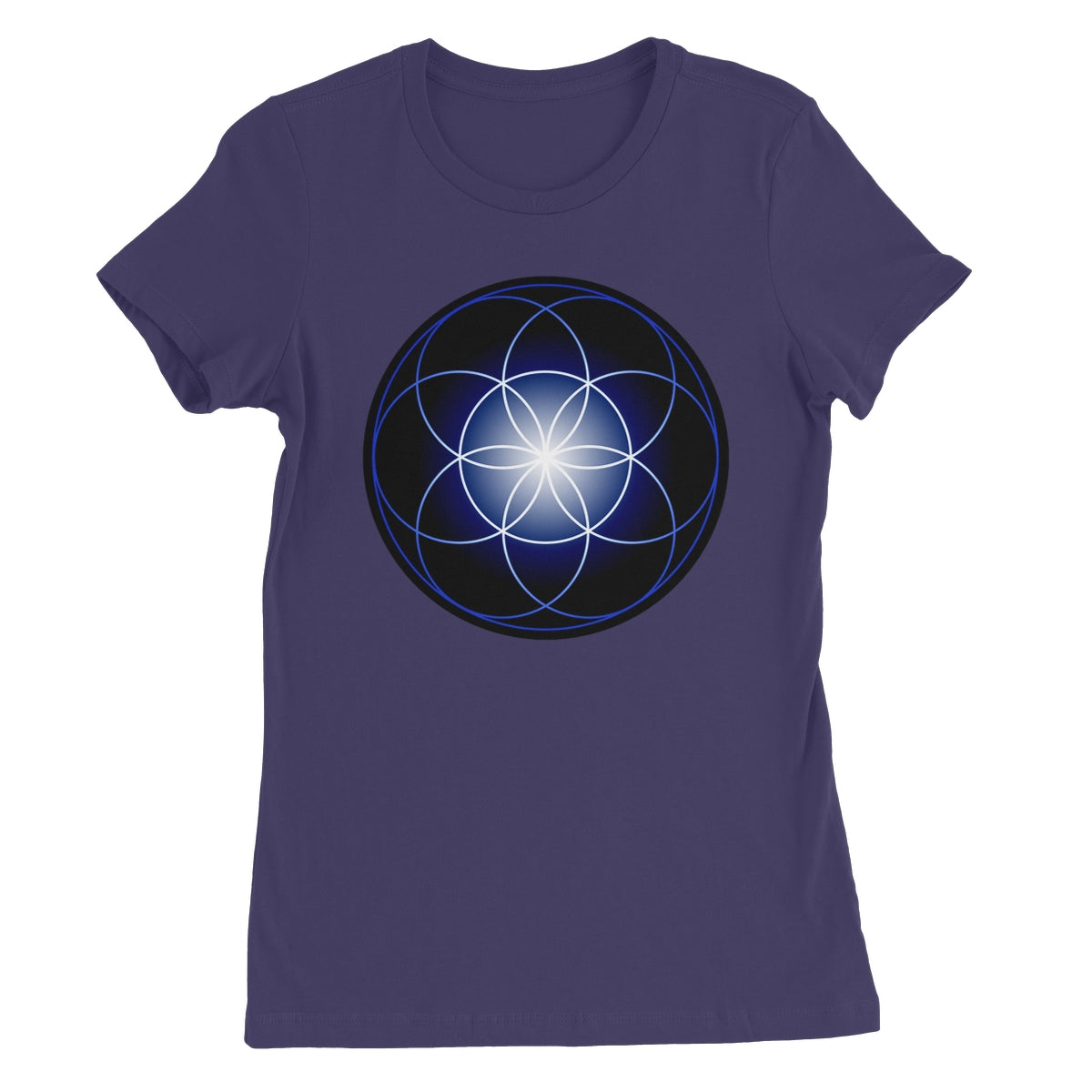 Seed of Life in Blue Women's T-Shirt