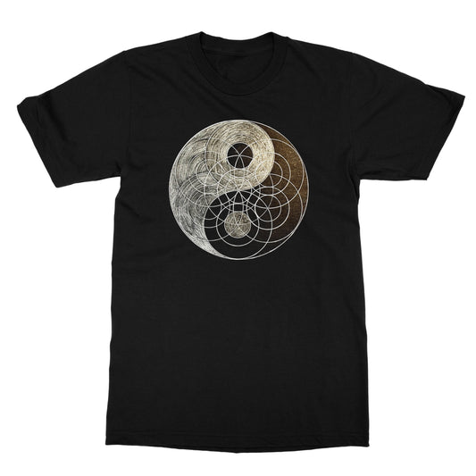 Yin Yang Golden Circle Softstyle T-Shirt