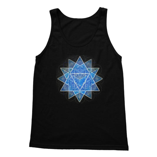 The Star of the Merkaba Softstyle Tank Top