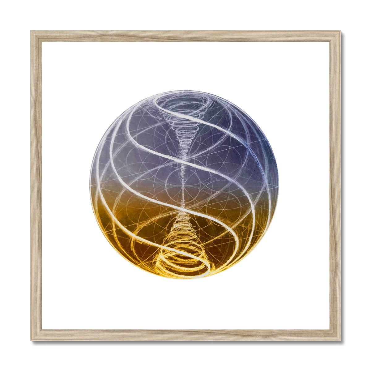 Energy Torus  Framed & Mounted Print