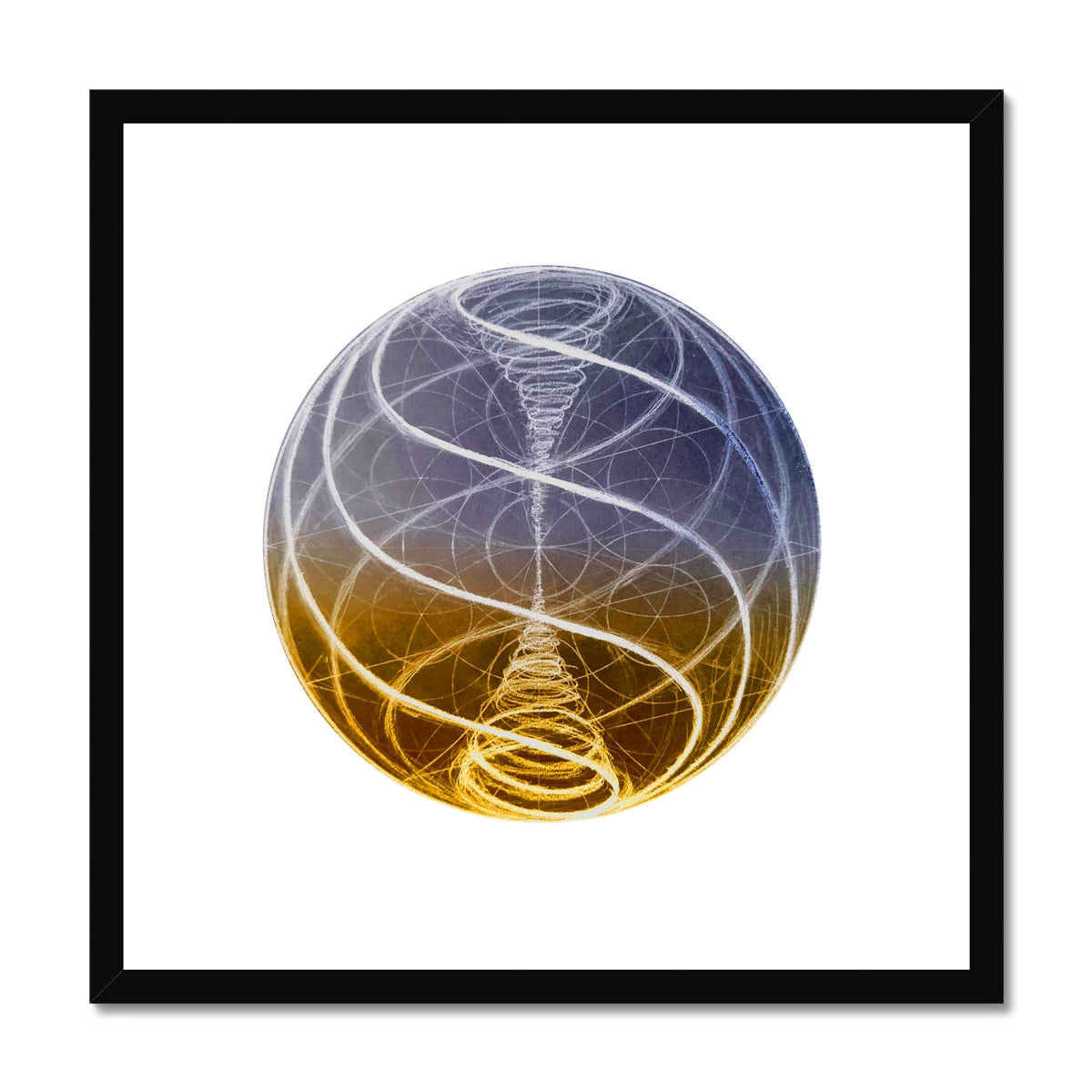 Energy Torus  Framed & Mounted Print