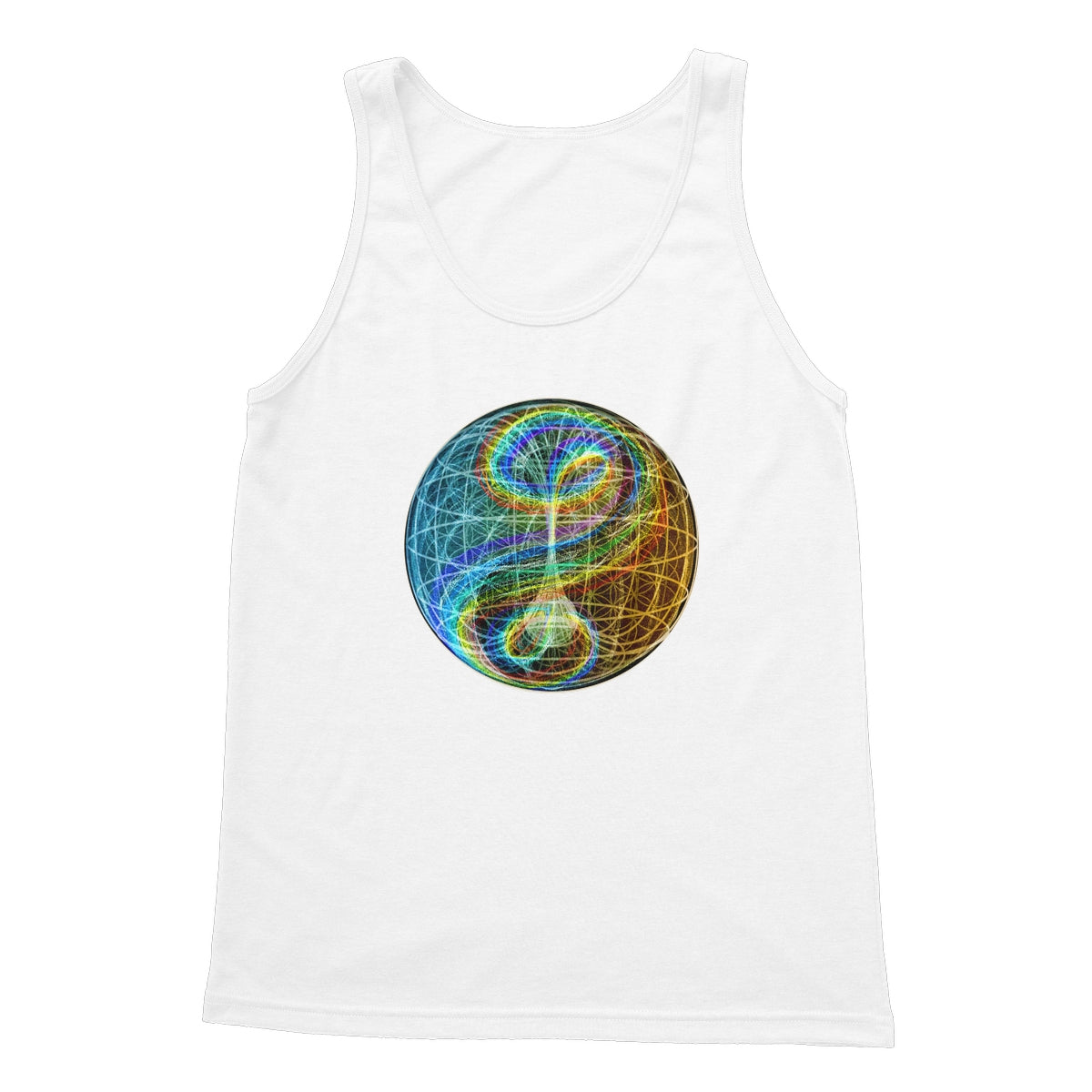 Torus Rainbow Flow Softstyle Tank Top