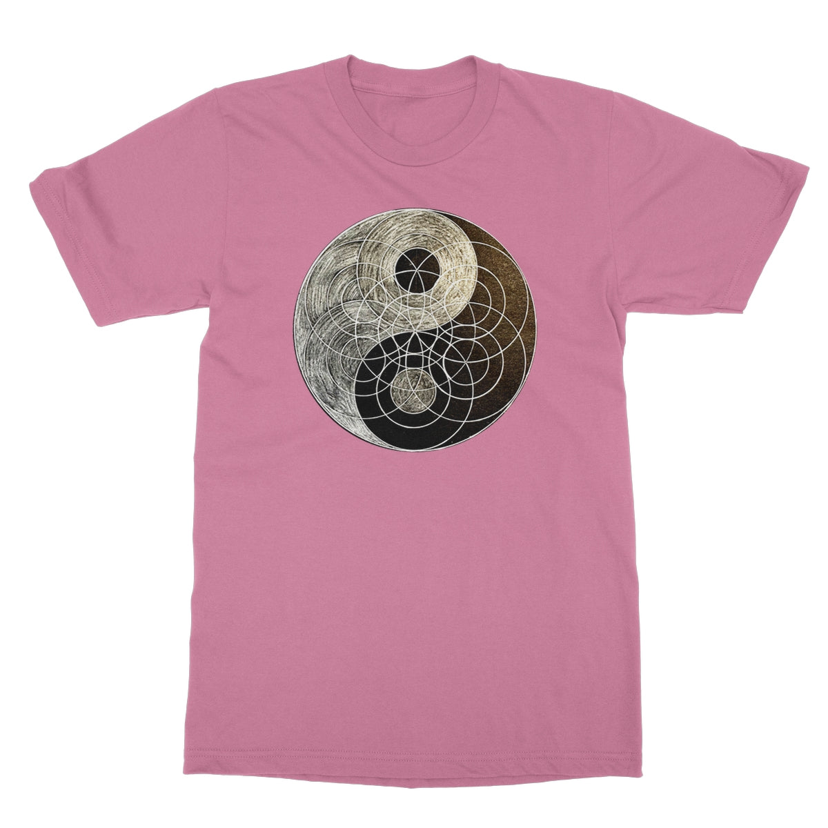 Yin Yang Golden Circle Softstyle T-Shirt